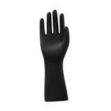 Male Mannequin Hand Matte Black Male Hand Model for Bracelet Gloves Tabletop Right Hand