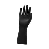 Male Mannequin Hand Matte Black Male Hand Model for Bracelet Gloves Tabletop Right Hand