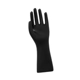 Male Mannequin Hand Matte Black Male Hand Model for Bracelet Gloves Tabletop Left Hand