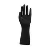 Male Mannequin Hand Matte Black Male Hand Model for Bracelet Gloves Tabletop Left Hand