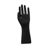 Male Mannequin Hand Matte Black Male Hand Model for Bracelet Gloves Tabletop Left Hand