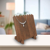 Wooden Necklace Jewelry Stand Jewelry Hanger for Tabletop Countertop Dresser