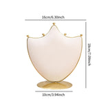 Maxbell Necklace Display Stand Jewelry Display Bust for Selling Showcase Photography Crown Small