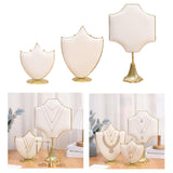 Maxbell Necklace Display Stand Jewelry Display Bust for Selling Showcase Photography Crown Small