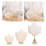 Maxbell Necklace Display Stand Jewelry Display Bust for Selling Showcase Photography Crown Small