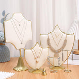Maxbell Necklace Display Stand Jewelry Display Bust for Selling Showcase Photography Crown Small