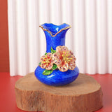 Maxbell Vase Shaped Jewelry Box Mini Jewelry Organizer for Earrings Stud Charm Rings