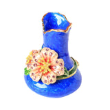 Maxbell Vase Shaped Jewelry Box Mini Jewelry Organizer for Earrings Stud Charm Rings