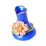 Maxbell Vase Shaped Jewelry Box Mini Jewelry Organizer for Earrings Stud Charm Rings