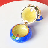 Maxbell Vase Shaped Jewelry Box Mini Jewelry Organizer for Earrings Stud Charm Rings