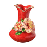 Maxbell Vase Shaped Jewelry Box Women Trinket Storage Box for Necklace Earrings Stud