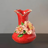 Maxbell Vase Shaped Jewelry Box Women Trinket Storage Box for Necklace Earrings Stud