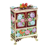 Cabinet Shaped Trinket Box Decoration for Earrings Necklaces Bracelets Rings