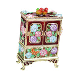 Cabinet Shaped Trinket Box Decoration for Earrings Necklaces Bracelets Rings