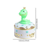 Maxbell Small Trinket Box Jewelry Storage Case Keepsake Box for Pendant Charms Rings