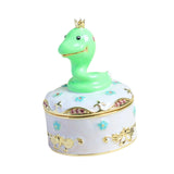Maxbell Small Trinket Box Jewelry Storage Case Keepsake Box for Pendant Charms Rings