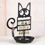 Maxbell Earring Holder Organizer Earring Storage Stand for Dangle Necklace Keychains Dog Styling