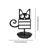 Maxbell Earring Holder Organizer Earring Storage Stand for Dangle Necklace Keychains Dog Styling