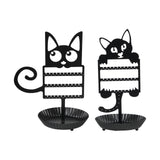 Maxbell Earring Holder Organizer Earring Storage Stand for Dangle Necklace Keychains Dog Styling