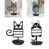 Maxbell Earring Holder Organizer Earring Storage Stand for Dangle Necklace Keychains Dog Styling