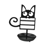 Maxbell Earring Holder Organizer Earring Storage Stand for Dangle Necklace Keychains Dog Styling