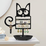 Maxbell Earring Holder Organizer Earring Storage Stand for Dangle Necklace Keychains Dog Styling