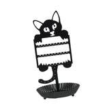 Maxbell Earring Holder Organizer Earring Storage Stand for Dangle Necklace Keychains Cat Styling