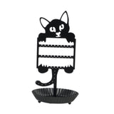 Maxbell Earring Holder Organizer Earring Storage Stand for Dangle Necklace Keychains Cat Styling