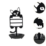Maxbell Earring Holder Organizer Earring Storage Stand for Dangle Necklace Keychains Cat Styling