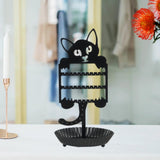 Maxbell Earring Holder Organizer Earring Storage Stand for Dangle Necklace Keychains Cat Styling