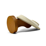 Maxbell Necklace Display Stand Decor Jewelry Bust Holder for Store Home Decor Bedroom Beige