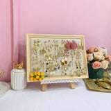 Maxbell Jewelry Organizer Display Elegant Earrings Holder for Home Tabletop Showcase Linen