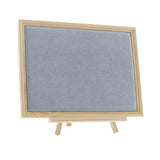 Maxbell Jewelry Organizer Display Elegant Earrings Holder for Home Tabletop Showcase Gray Velvet