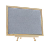 Maxbell Jewelry Organizer Display Elegant Earrings Holder for Home Tabletop Showcase Gray Velvet