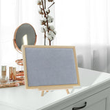 Maxbell Jewelry Organizer Display Elegant Earrings Holder for Home Tabletop Showcase Gray Velvet