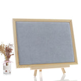 Maxbell Jewelry Organizer Display Elegant Earrings Holder for Home Tabletop Showcase Gray Velvet