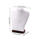 Maxbell Necklace Display Chain Bust Stand Holder Jewelry Bust Stand for Home Counter