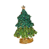 Maxbell Jewelry Box Craft Ornament Hinged Enameled Organize for Desktop Home Dresser