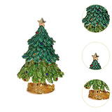 Maxbell Jewelry Box Craft Ornament Hinged Enameled Organize for Desktop Home Dresser