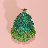 Maxbell Jewelry Box Craft Ornament Hinged Enameled Organize for Desktop Home Dresser