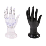 Maxbell Ring Necklace Holder Jewelry Display Holder for Tabletop Dressing Room Shops Clear