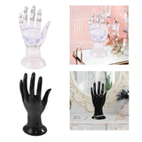 Maxbell Ring Necklace Holder Jewelry Display Holder for Tabletop Dressing Room Shops Clear