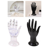 Maxbell Ring Necklace Holder Jewelry Display Holder for Tabletop Dressing Room Shops Clear