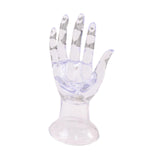 Maxbell Ring Necklace Holder Jewelry Display Holder for Tabletop Dressing Room Shops Clear