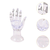 Maxbell Ring Necklace Holder Jewelry Display Holder for Tabletop Dressing Room Shops Clear