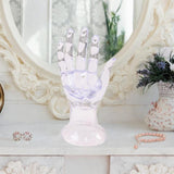 Maxbell Ring Necklace Holder Jewelry Display Holder for Tabletop Dressing Room Shops Clear