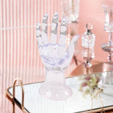 Maxbell Ring Necklace Holder Jewelry Display Holder for Tabletop Dressing Room Shops Clear
