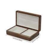 Jewelry Box Jewelry Decorative Box Treasure Box for Bracelets Rings Earrings White Interior