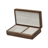 Jewelry Box Jewelry Decorative Box Treasure Box for Bracelets Rings Earrings White Interior