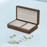 Jewelry Box Jewelry Decorative Box Treasure Box for Bracelets Rings Earrings White Interior